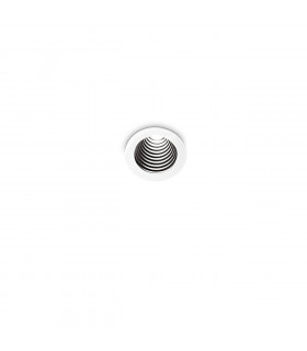 One Round Recessed Downlight White 25cm 3000K-2