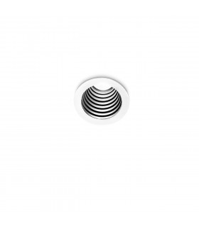 One Round Recessed Downlight White 36cm 3000K-2