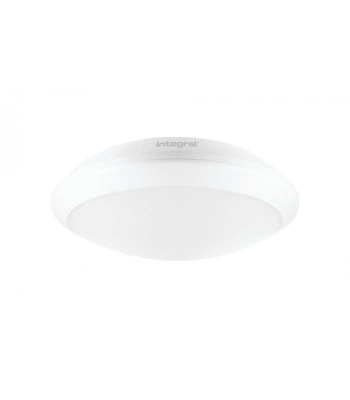 Tough Shell + Bulkhead Emergency 3Hr 308mm Dia. IP66 1400LM 15W 4000K IK10 110 Beam Non Dimmable White 93LM/W