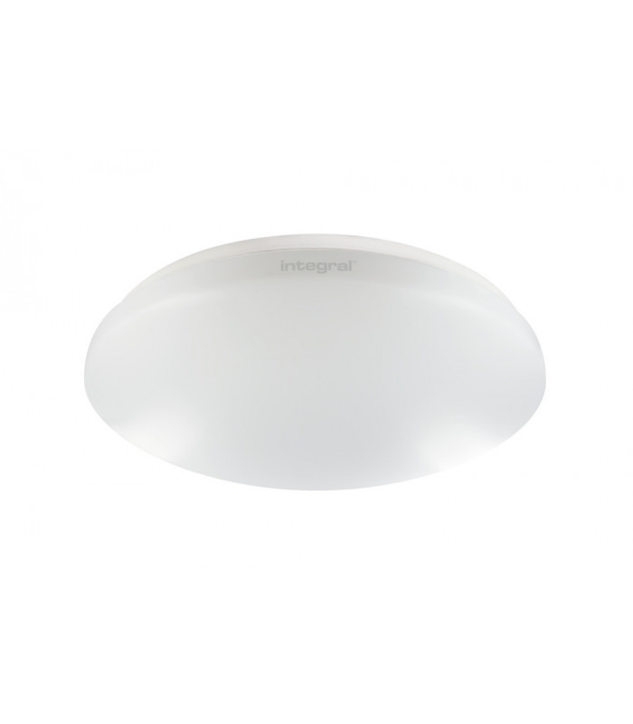 Value + Ceiling/Wall Light 350mm Dia. IP44 1600LM 21W 4000K 100 Beam Non Dimmable 76LM/W