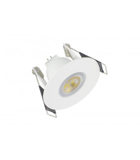 Evofire Mini Fire Rated Downlight 45mm Cutout IP65 White Round