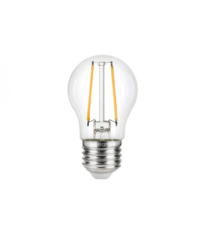 Omni Filament Golf Ball Bulb E27 250LM 2W 2700K Non Dimmable 320 Beam Clear