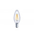Omni Filament Candle Bulb B15 470LM 4.5W 2700K Dimmable 300 Beam Clear Full Glass