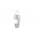 Candle Bulb B22 470LM 4.9W 5000K Non Dimmable 240 Beam Clear