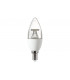 Candle Bulb E14 470LM 4.9W 2700K Dimmable 240 Beam Clear