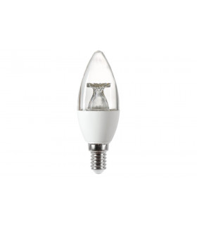 Candle Bulb E14 470LM 4.9W 2700K Dimmable 240 Beam Clear