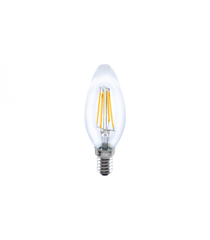 Omni Filament Candle Bulb E14 470LM 4W 2700K Non Dimmable 300 Beam Clear