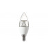 Candle Bulb E14 470LM 4.9W 2700K Non Dimmable 240 Beam Clear