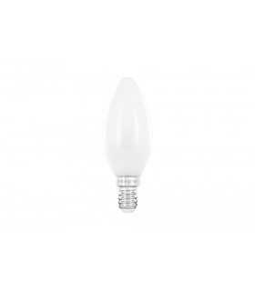 Classic Filament Candle Bulb E14 250LM 2.2W 5000K Non Dimmable 300 Beam Frosted