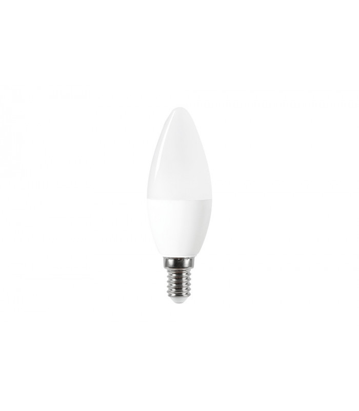 Candle Bulb E14 470LM 4.9W 5000K Non Dimmable 250 Beam Frosted
