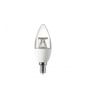 Candle Bulb E14 470LM 4.9W 5000K Non Dimmable 240 Beam Clear