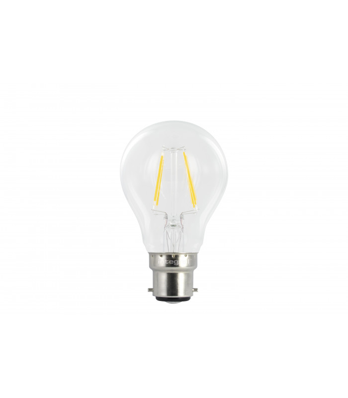 Omni Filament GLS Bulb B22 470LM 4W 2700K Non Dimmable 300 Beam Clear