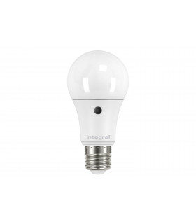 Sensor GLS Bulb E27 840LM 8.5W 5000K Non Dimmable 200 Beam Frosted