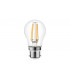 Omni Filament Golf Ball Bulb B22 470LM 3.4W 2700K Dimmable 320 Beam Clear