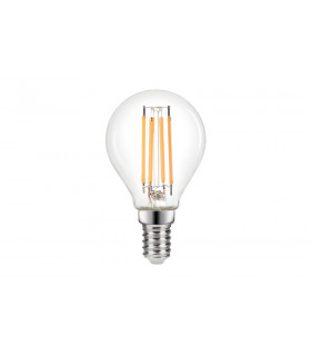 Omni Filament Golf Ball Bulb E14 470LM 3.4W 2700K Dimmable 300 Beam Clear