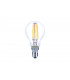 Omni Filament Golf Ball Bulb E14 470LM 4W 2700K Non Dimmable 300 Beam Clear