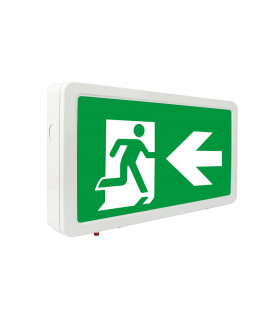 Slimline 2 Emergency Legend Left Arrow For Ilemes008