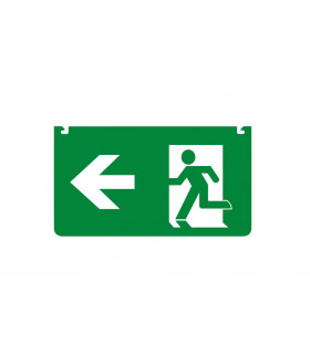 Emergency Acc Legend Double Sided Left Or Right Arrow For Ilemes022 20M Exit Sign