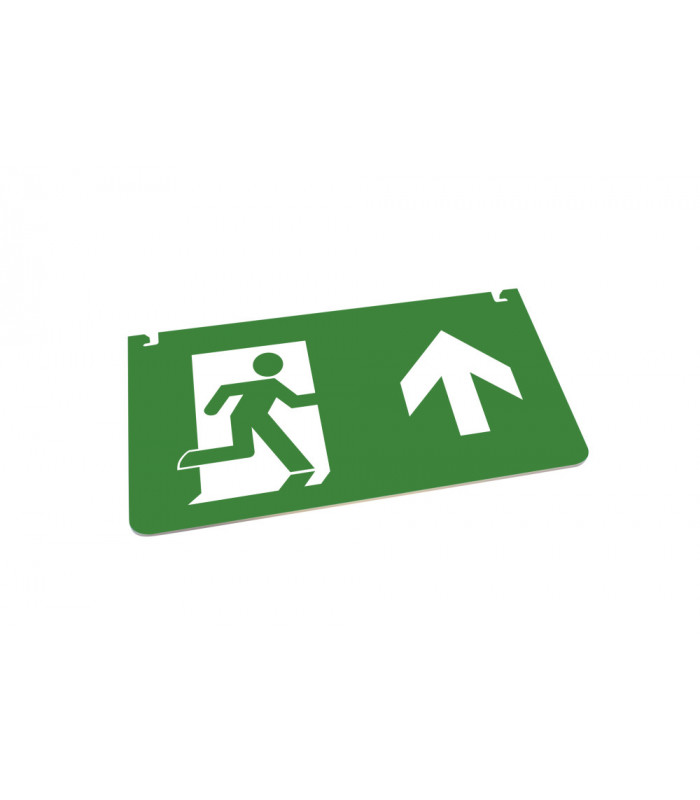 Emergency Legend Up Arrow For 26M Emergency Exit Exit Sign