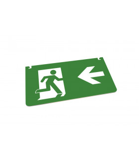 Emergency Legend Left Arrow For 26M Emergency Exit Exit Sign