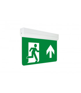 Emergency Exit Sign 26M Viewing 1W 3Hr Maintained Or Non-Maintained