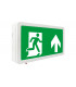Emergency Exit Sign 30M Viewing 4W 3Hr Maintained Or Non-Maintained Manual Test Cw Up Arrow 80 LM