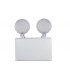 4W IP20 Twin Spot Emergency Luminaire Non Maintained 6500K Manual Test