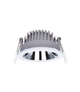 Recess Pro Downlight 125mm Cutout 14W 1600LM 114LM/W 4000K 65 Beam IP44 Dimmable White