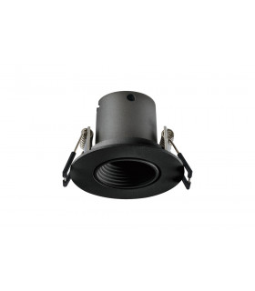 Mini Tiltable Downlight 50mm Cutout 3.3W 170LM 52LM/W 4000K 15 Beam Non Dimmable Finish-F Black
