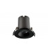 Hi-Brite Tiltable Downlight 60mm Cutout 9W 785LM 90LM/W 4000K 30 Beam Dimmable Finish-F Black