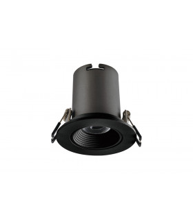 Hi-Brite Tiltable Downlight 60mm Cutout 9W 785LM 90LM/W 4000K 30 Beam Dimmable Finish-F Black