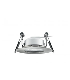Evofire + Frdl 70mm Cutout IP65 390LM 3.8W 2700K 36 Beam Dimmable 102LM/W Polished Chrome Round