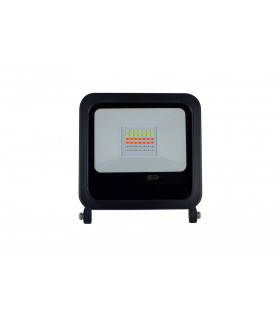 30W Compact Colour RGB IP65 Floodlight With Remote Control