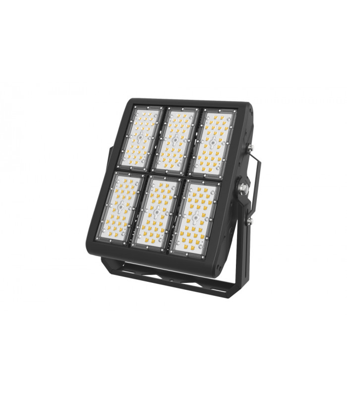 Precision Pro RGB+W Dmx512 Floodlight 300W 60 Beam IP67 Black