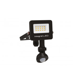 Super Slim 2 Floodlight IP67 1000LM 10W 4000K PIR 120° Non Dimmable 100LM/W Black