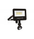 Super Slim 2 Floodlight IP67 3000LM 30W 4000K PIR 120° Non Dimmable 100LM/W Black