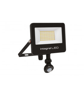 Super Slim 2 Floodlight IP67 3000LM 30W Tuya 3000/4000/6500K PIR 120° Non Dimmable 100LM/W Black