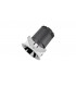 Accentpro LED Downlight 55 Deg Beam 75mm Cutout 30 Deg Tiltable 355 Deg Rotatable 8W 768LM 85LM/W 3000K Silver Round