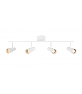 CREST Ceiling Spotlight Bar 4 Light Sandy White-1