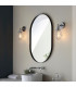 Bathroom Metal Wall Lamp Chrome Plate IP44-3