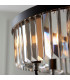 Multi Arm Lamp Pendant Ceiling Lamp Matt Black Cut Glass-6