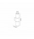 Kirkwood Outdoor Wall Lamp 2 Light E27 IP54 Matt Brown Clear-2