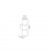 Kirkwood Outdoor Wall Lamp 2 Light E27 IP54 Matt Brown Smoked-2