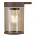 Kirkwood Outdoor Wall Lamp 2 Light E27 IP54 Matt Brown Smoked-5