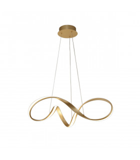 Harford Dimmable Medium Ceiling Pendant 39W LED 3000K 2152lm Sand Gold-1
