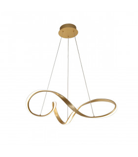 Harford Dimmable Large Ceiling Pendant 42W LED 3000K 2513lm Sand Gold-1
