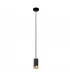 Phelps Ceiling Pendant GU10 Black Painted Gold-5