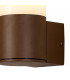 Kirkwood Outdoor Wall Lamp E27 IP54 Matt Brown Opal-6