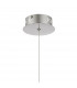 Amsterdam Ceiling Pendant 6W LED 4000K 460lm Polished Chrome-5