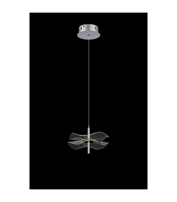 Amsterdam Ceiling Pendant 6W LED 4000K 460lm Polished Chrome-8